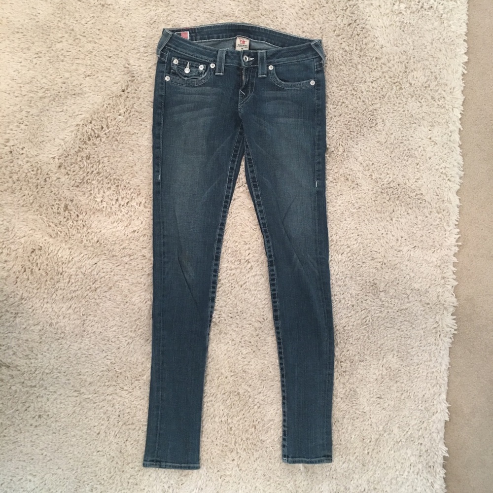 True Religion Jeans Julie low rise
